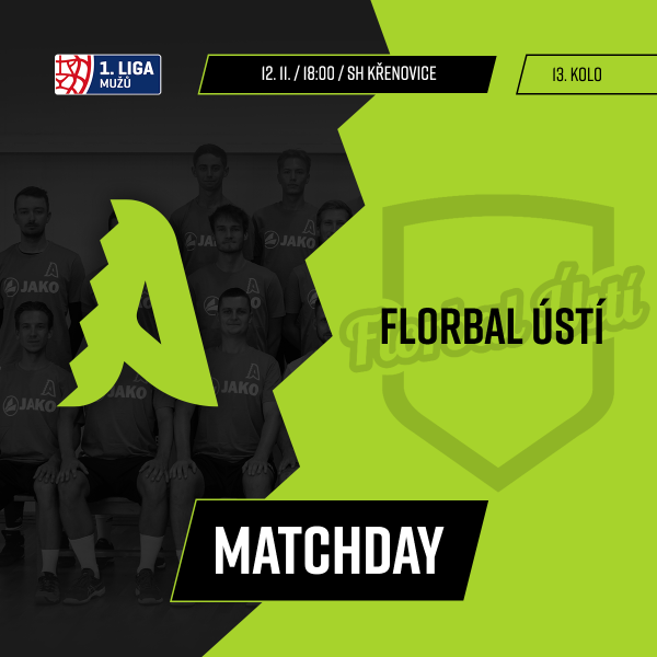 1. liga#13 - Aligators Klobouky - Florbal Ústí
